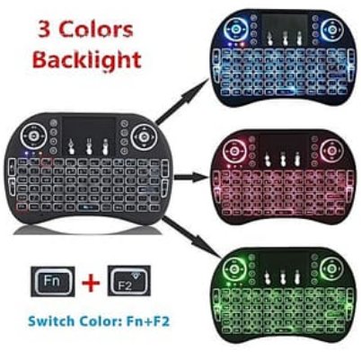 rajab_com_ng's tweet image. ⌨️📺 Generic Backlit 2.4GHz Wireless Keyboard Air Mouse Touchpad Handheld Remote Control Backlight For Android TV BOX PC Smart TV Black.|₦6,850
Shop now 👇👇👇
bit.ly/generic-backli…
#WirelessKeyboard #Keyboard #WirelessIntercomSystem #SmartTV #TV #Android #RAJAB