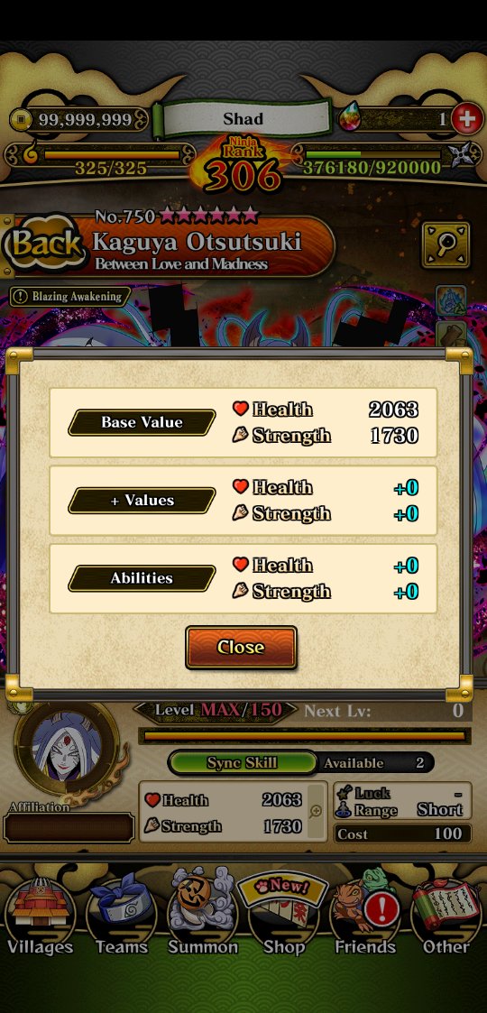 BlazingReddit's tweet photo. BA SI Kaguya - Missions

1st ability - 10%
3rd ability - 10%
5th ability - 15% https://t.co/jHEcdJYmgK