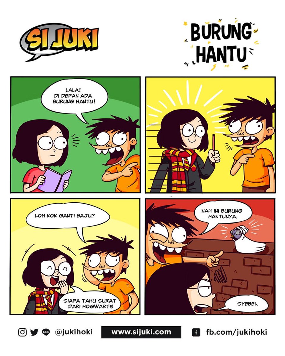 JukiHoki's tweet photo. #KomikStripJuki

Mugle mana ngerti. https://t.co/hy5un7C9iP