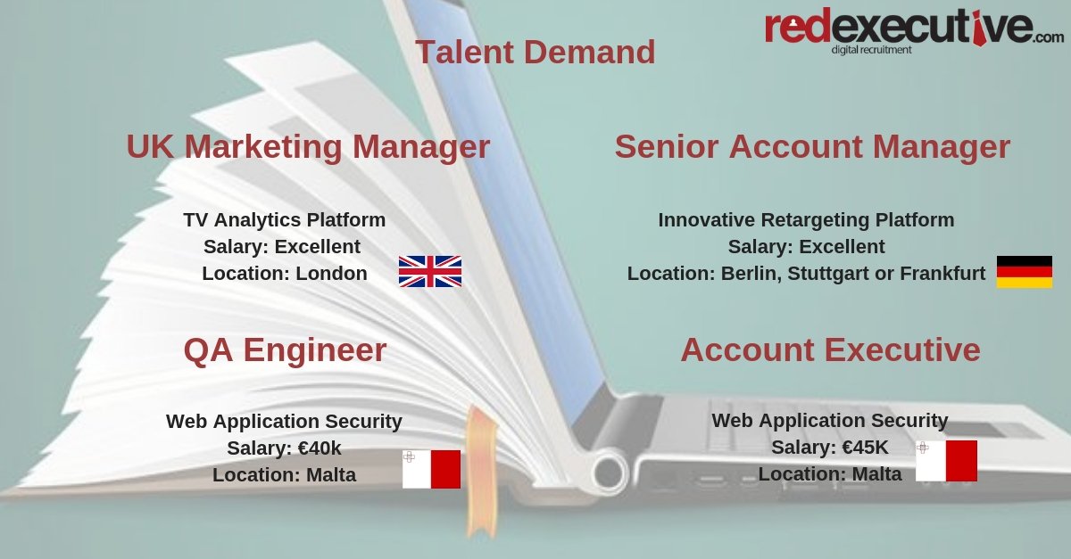 Red_Executive's tweet photo. Check out the skills in demand today. To learn more about these roles or to apply: https://t.co/tX9PZZIXnm #topjobs #TuesdayMotivation #Analytics #QA #Retargeting https://t.co/JPnj0oZWo2
