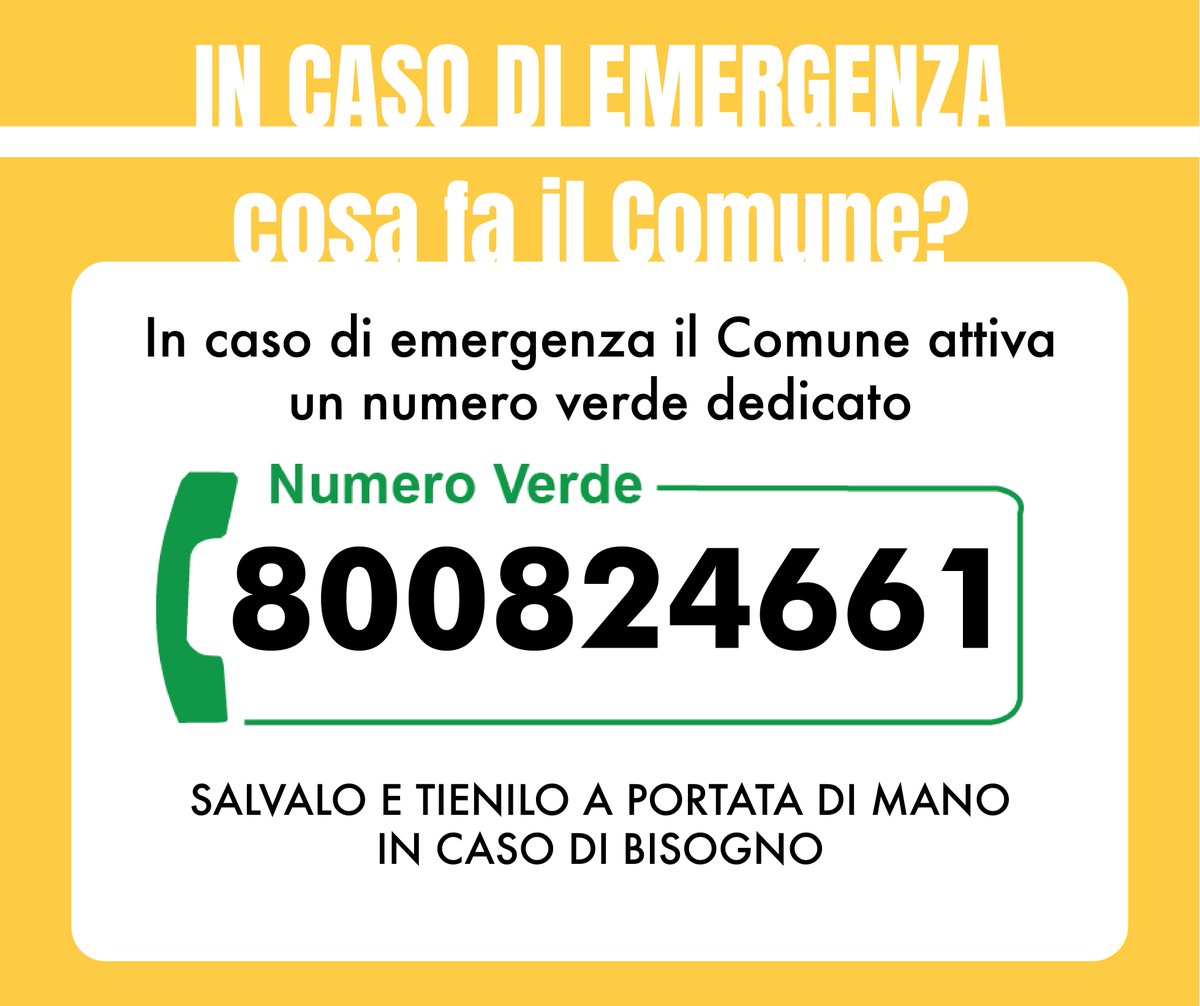 ComuneLegnago's tweet photo. ⛑ Chi è la protezione civile e quali procedure sono definite dal modello di intervento al fine di gestire efficacemente un’emergenza? 
Scopri cosa fa il tuo Comune nel caso si verifichino eventi prevedibili e imprevedibili. 
#PPClegnago #cittàresiliente #prevenzione #emergenza https://t.co/NhRdO6TYgt