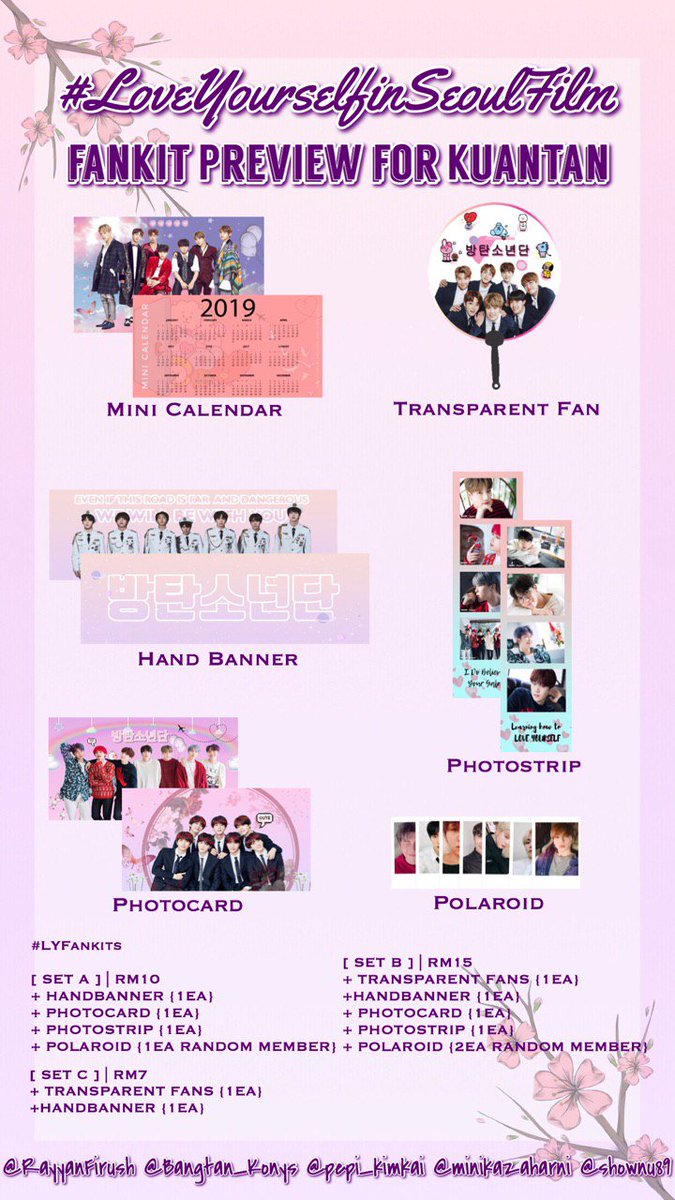 Quantown Kfanz On Twitter Fankit For Loveyourselfinseoulfilm