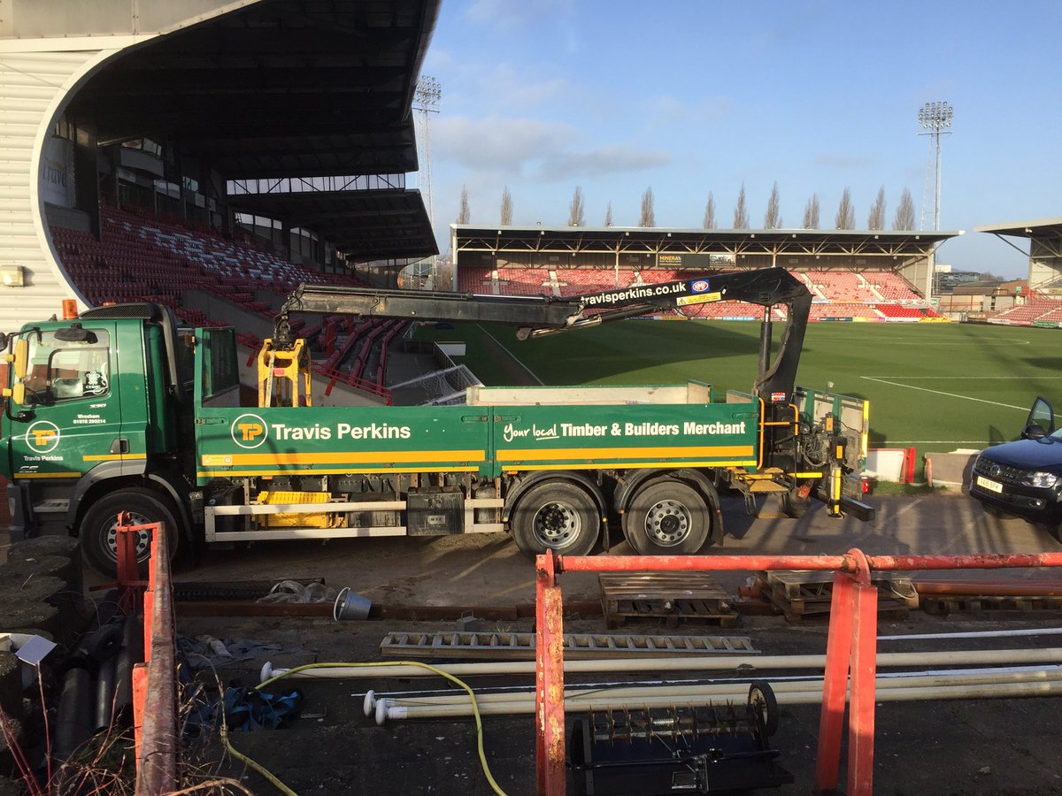 aec_engineering's tweet photo. Great service from our good friends at Travis Perkins Wrexham, thanks Rob/Ian. Shop local! ⁦@Wrexham_AFC⁩  “For the Love..Not the Glory “! https://t.co/97NQ3INjmE