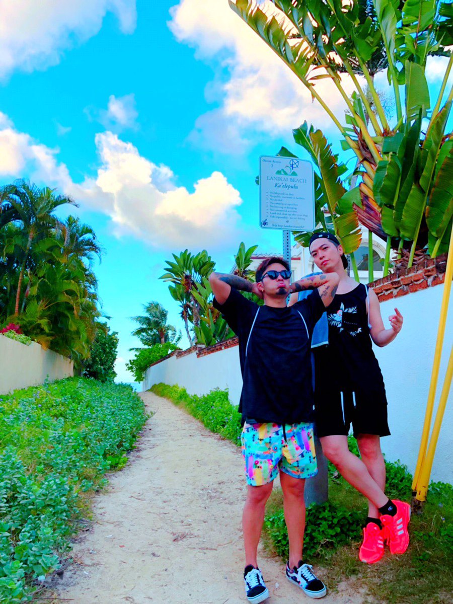 Happy new year✨ #GENERATIONS #数原龍友 #SonarPocket #ko_dai #Hawaii