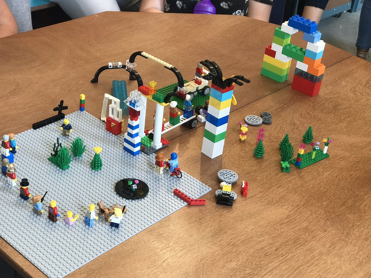 MalaNaidoo2529's tweet photo. @LEGO_Education @Rallim_Prep. Great #team_building professional development activity using #Lego. Thank you @LEGOSERIOUSPLAY and @Rallim_Prep. https://t.co/QSkGQ6KS1O