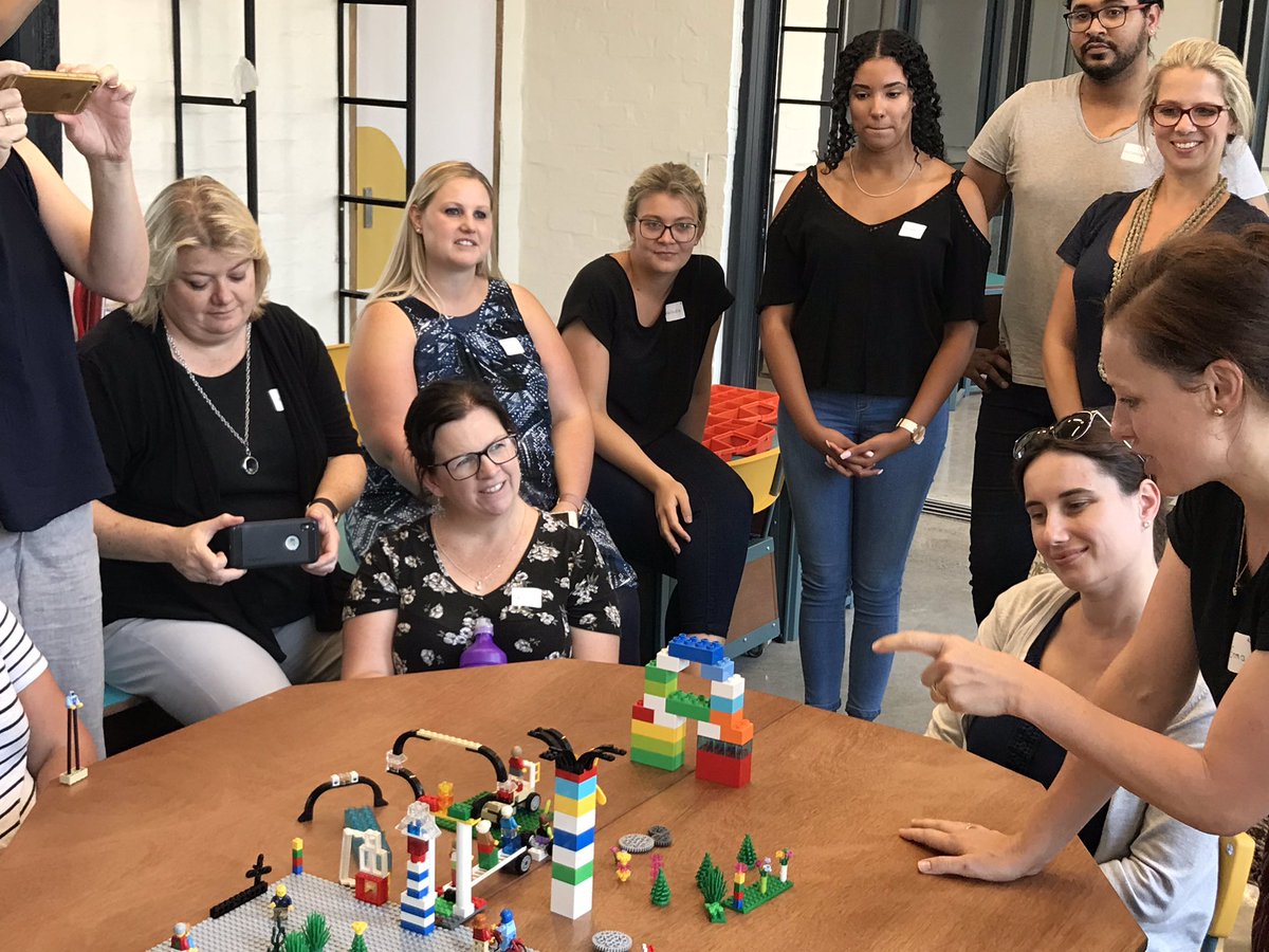 MalaNaidoo2529's tweet photo. @LEGO_Education @Rallim_Prep. Great #team_building professional development activity using #Lego. Thank you @LEGOSERIOUSPLAY and @Rallim_Prep. https://t.co/QSkGQ6KS1O