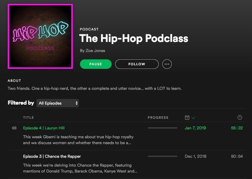 ItsThePodclass's tweet image. Will you look at that... we're on @SpotifyUK now - and with a brand new episode on the one and only @MsLaurynHill !