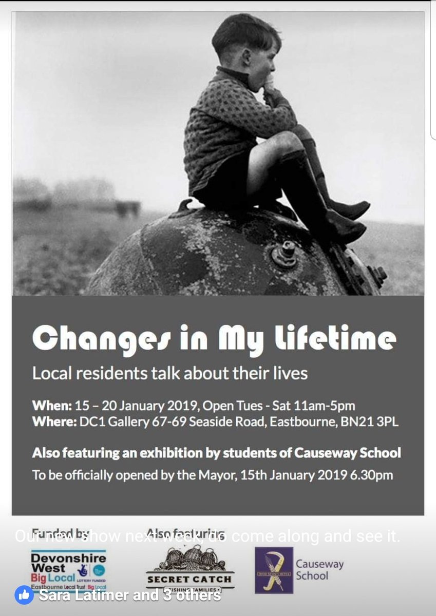 "Things have changed greatly in the past 90 years. Homes, cars, fridges, phones, everything has moved on technologically, as well as people’s day to day life."

Come along to DC1 and listen to life stories from older residents.