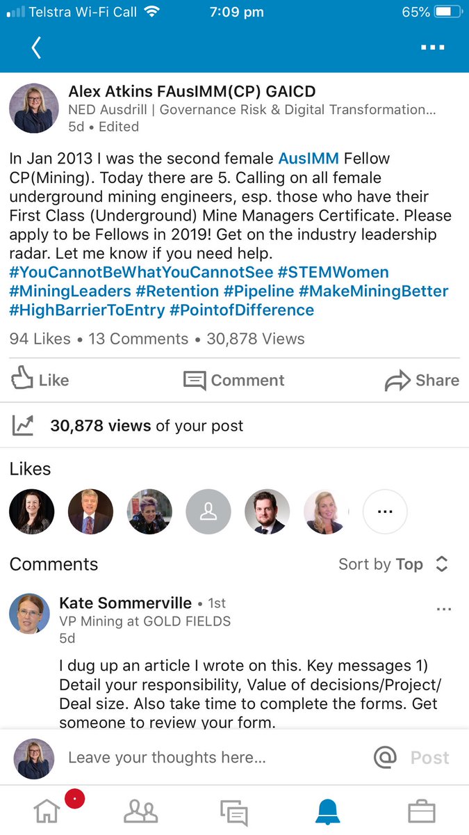 AlexAtkins17's tweet image. Over 30k views! That’s a lot of eyeballs! #STEMWomen #MiningEngineers #BoardPipeline #SLTO @IntWIMCommunity @AICDirectors @EngAustralia @_IMNIS @EngAustraliaUK @TheAusIMM @WOBUK @issgovernance @GlassLewis @blackrock