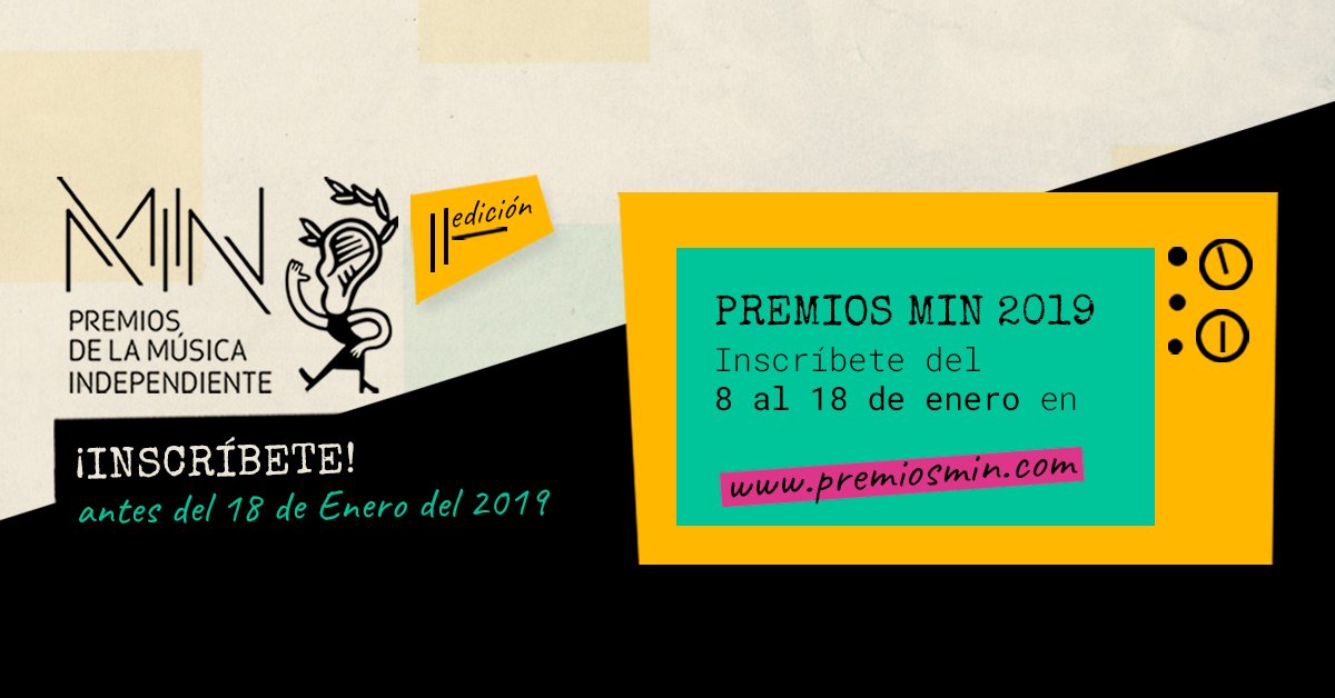 Premios MIN tweet media