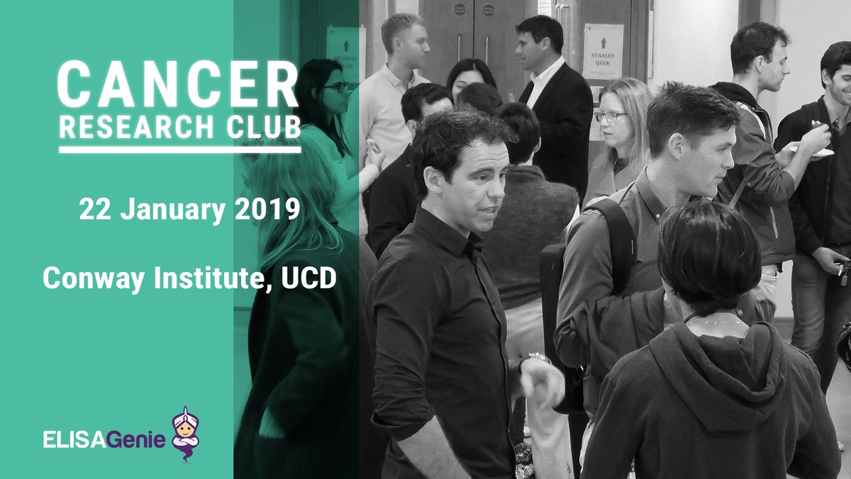 #CancerResearchClub is a FREE networking event for Immunologists, Biochemists, Cell Biologists, Geneticists, Neuroscientists and Cancer Researchers to discuss and present their findings at all levels of research, from PhD to professor. 🔬

Sign up now: bit.ly/CRCJan