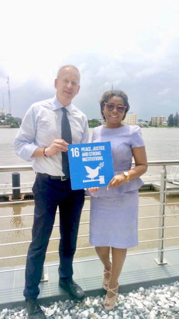 FolukeMichael's tweet photo. 25a. Meet our #SDGs 2018 Hero!

All efforts to get support for @cyiac #CorruptionBusters failed; we were determined to succeed despite the difficulties!

@GermanyDiplo-German Consulate General in Lagos stood by us!

Big thanks to the former Consulate General -Mr. Ingo Herbert
@UN https://t.co/D5jl5B4aCN