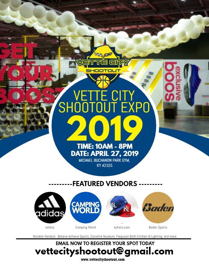 vetteshootout's tweet photo. BOWLING GREEN, KY   APRIL 27th &amp; 28th.   EVERYONE WILL WANT TO BE THERE!    THE VETTE CITY SHOOTOUT!   This isn’t an average tournament.  VCS is an experience!   WE DO IT FOR THE KIDS!   THEY ARE THE ALL STARS.  #nonprofit https://t.co/zUiRo4Jj35