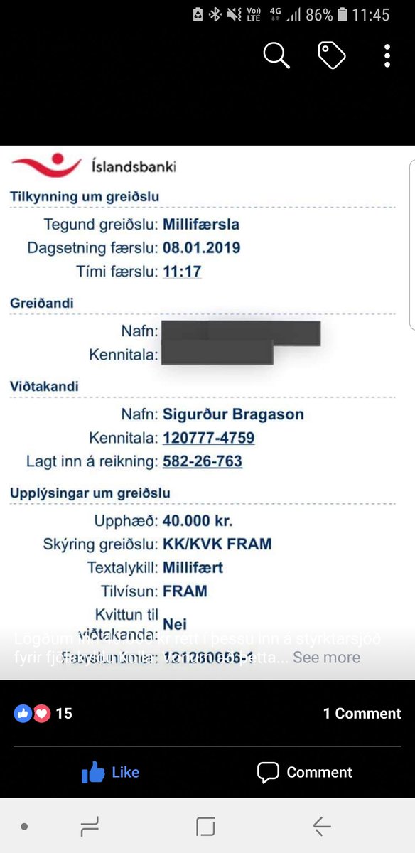 Við Frammarar sínum stuðning í verki og sendum góða strauma til fjölskyldu og vina Kolbeins Arons á þessum erfiðu tímum. Við skorum á önnur lið að gera slíkt hið sama. Margt smátt gerir eitt stórt!