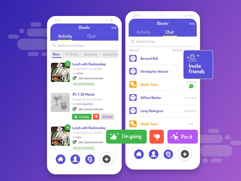 real__monkey's tweet image. We have been building exciting products and we are glad to announce that Gleekr new update will be available to our users this week! We will keep you posted and to ease up the nerves, you can check the glimpse at:  gleekr.com

#realmonkey #gleekr #mobileapp #startup
