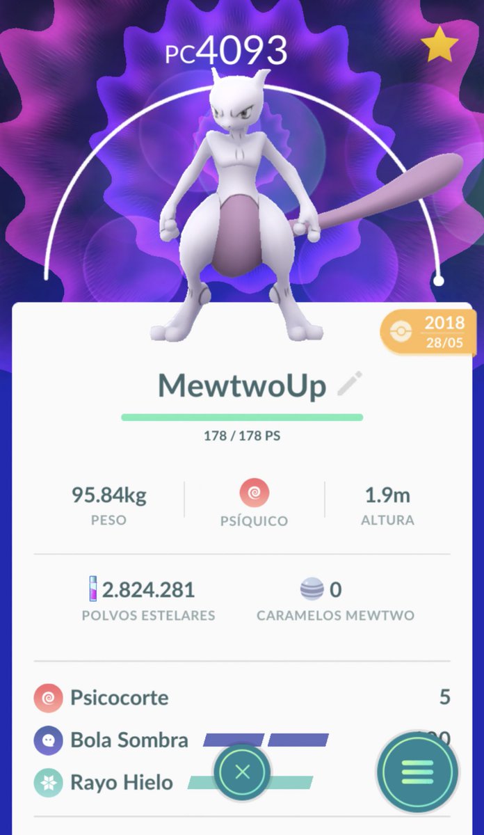 Mewtwo Pokemon Go, Mejores Ataques Mewtwo