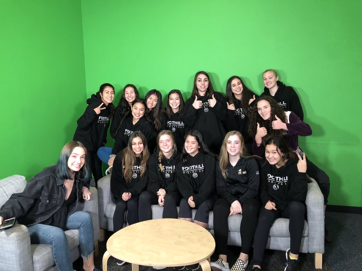 Foothill_TV's tweet photo. Who runs the world?!? Girl’s Basketball does! So make sure you tune in today at 9:34 to hear about their upcoming games! https://t.co/hsU1E6cZGU
