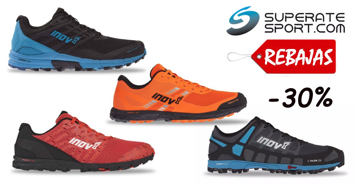 Todas las zapatillas de #Inov8 en #Rebajas con el 3️⃣0️⃣% de descuento.

➡️ superatesport.com/38_inov8

📦 Gastos de envío Gratis.
🚛 Entrega en 24 horas.
🔄 Cambio de talla gratis.

Superatesport.com
📍Avenida del Grau, 11
46701 Gandía (Valencia)
📞 640 650 890

#trailrunning