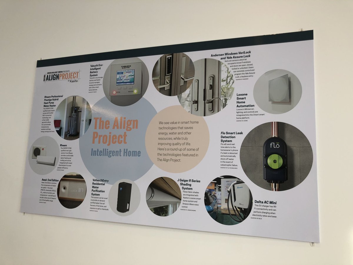 ElizaCClark's tweet photo. Kicking off the day for @AndersenCorp at #CES2019 at #thealignproject featuring #andersenwindows #ESeries #Verilock and Yale #smarthome lock #technology https://t.co/bm9lI6YIz1