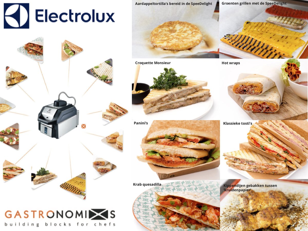 ElectroluxProNL's tweet image. Bij aankoop van een #speedelight in de maand januari, krijgt u nu een gratis deelname voor twee personen aan een exclusieve @Gastronomixs Live Sessie cadeau. Profiteer snel ➡️ professional.electrolux.nl/speedelight/ #rapidcooking #elxcellence