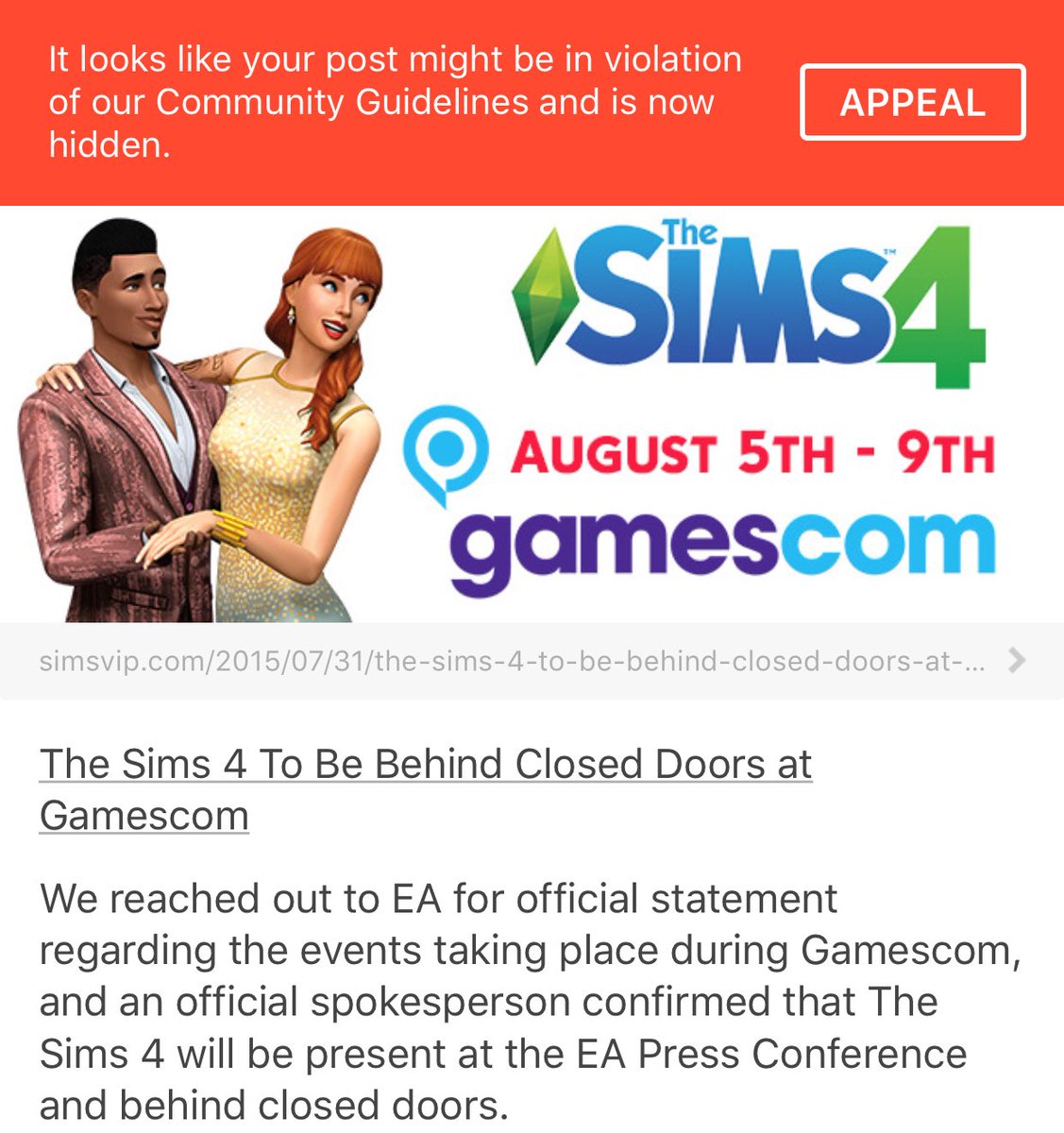 SimsVIP's tweet photo. Go home @tumblr, you’re drunk! https://t.co/TrCGJOSicM
