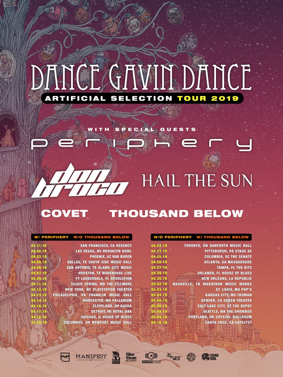 equalvision's tweet image. .@hailthesun are joining @DGDtheband on this super-stacked spring tour! which date are you catching? tix on sale friday at 10 am local time 🎟