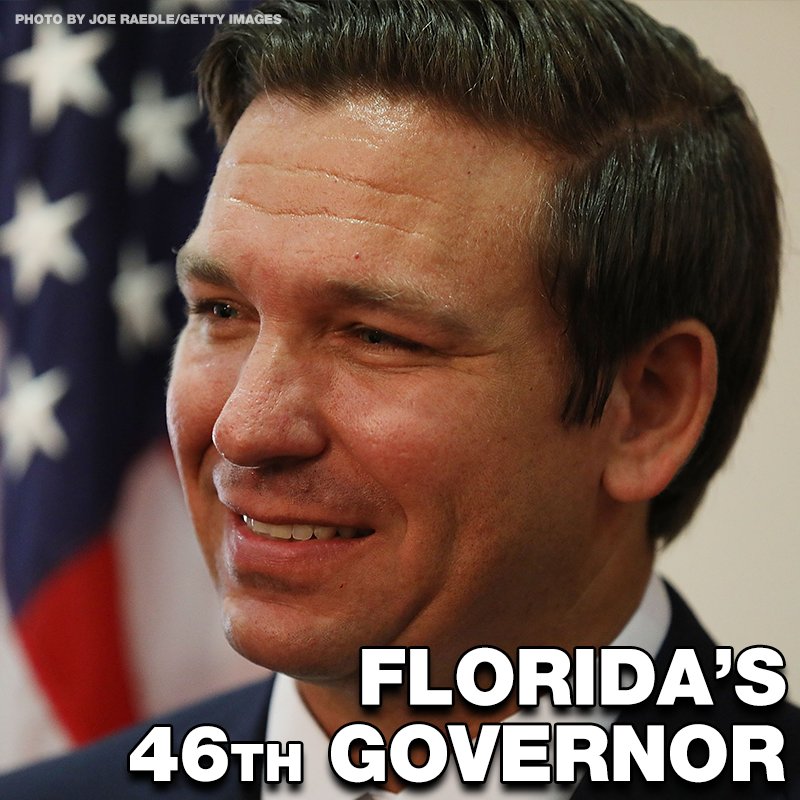 Ron DeSantis sworn in as Florida governor