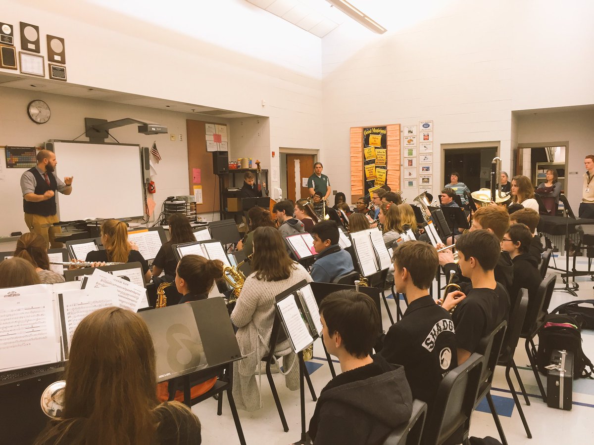 GHMSBands's tweet image. What a fun recruitment session today with @CedarRidgeBands! Thanks for the great visit! #joinhighschoolband #musicforalifetime #OurGravelly