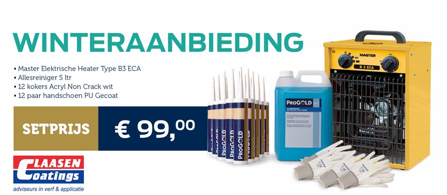 Met de ProGold winteraanbieding bent u goed voorbereid als het kouder gaat worden. Deze actie en nog veel meer vind u in de ProGold Actiekrant van januari. Bekijk de krant hier ➡ im.nu/4Ai27e