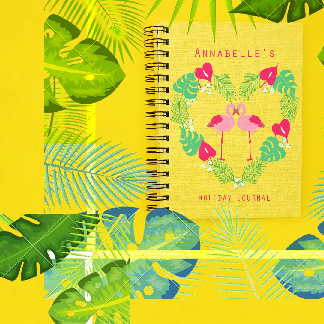 Already booked and planning your July holiday? Our holiday journal is ideal for notes before and during your hols! 🌞🌞 #personalised #personalisedgifts #shopfortravel #shopfortravelday #travel #travelling #holidayjournal