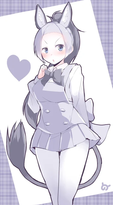 ロバちゃんすこりたい #けものフレンズ 