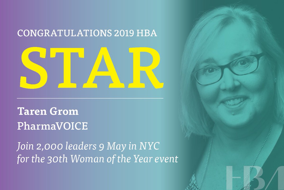 Congrats to HBA's 2019 STAR @TGrom. For more than a decade, Taren has been a dedicated HBA volunteer serving on the global board of directors, and on multiple committees, and in 2013 she won the prestigious HBA President’s Award. #HBAimpact #HBAWOTY19 ow.ly/1NR130ndXe3