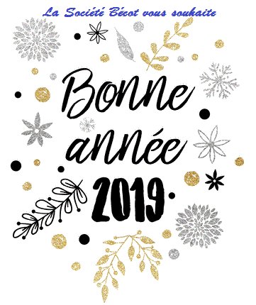 L'équipe #Bécot vous souhaite une merveilleuse année #2019😀