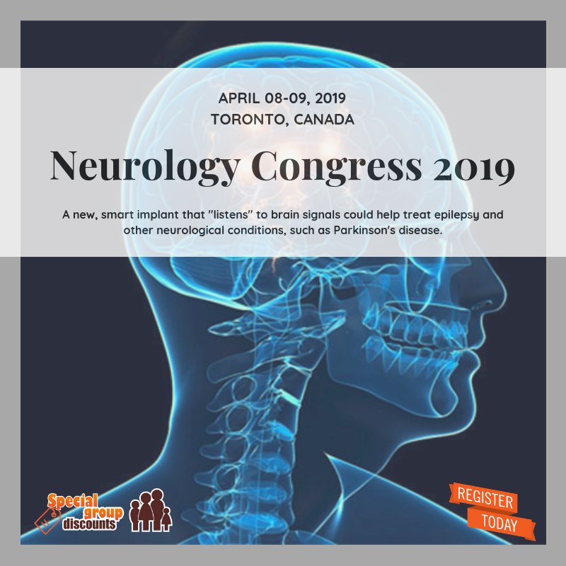 OlogyMavens's tweet photo. #Neurology: A new smart implant that "listens" to brain signals could help treat #Epilepsy and other #Neurological conditions, such as #Parkinson's disease
https://t.co/Un6de5a5j7
#NeurologyCongress #NeuroConferences #SubmitAbstarct #SpeakerRegistrations #NeuroOncology https://t.co/6emiGt84us