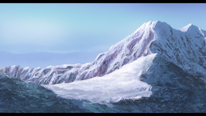 تويتر Luxe ルーク على تويتر 写真を参考に背景イラスト テーマは雪山です T Co W3pkdshc