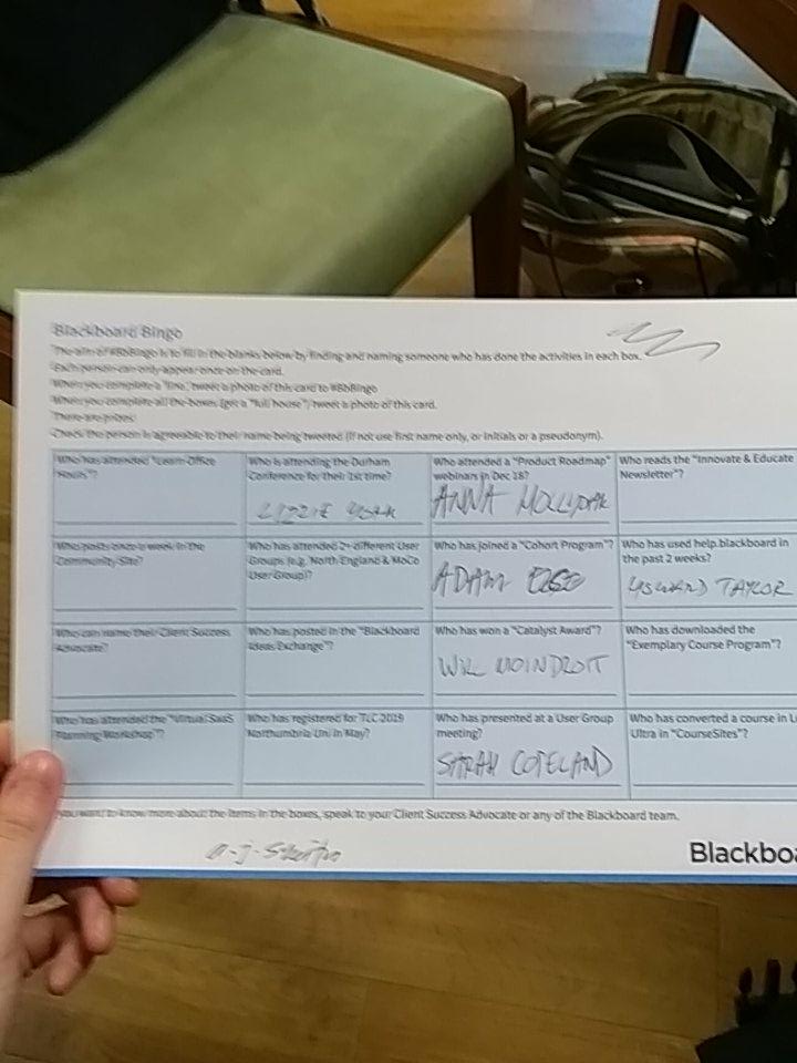 tel_jackie's tweet photo. #BbBingo well done Andrew Smith (@UniRdg_TEL ) 😎 https://t.co/XBuYLE6rvp