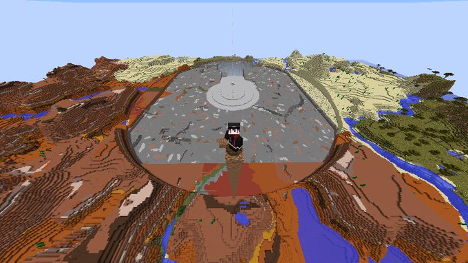 掘削ブロック数400万越えの記念撮影 