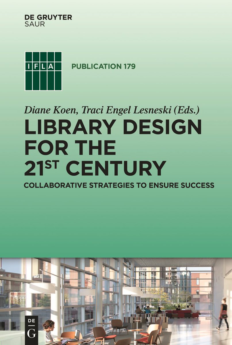 New <a href="/IFLA/">IFLA</a> Publication "#LibraryDesign for the 21st Century" features stories by #library &amp; #design professionals, selected by <a href="/ifla_lbes/">IFLA Section - Library Buildings and Equipment</a>, that illustrate the powerful role partnerships, outreach &amp; cooperation play in a library project’s success. Read more: bit.ly/2FdSn69