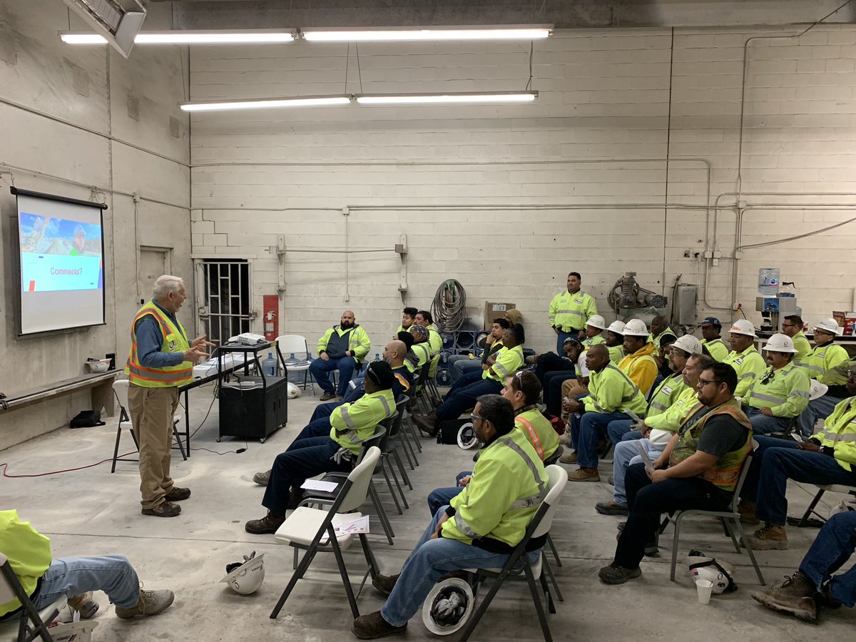 jgalassini's tweet photo. Kicking off safety week at @CEMEX_USA Missouri City Ready Mix plant. Working to get up and moving as we implement #ActionBasedSafety within our Texas Region. Practice makes perfect on our path towards becoming safety mentors. #Zero4Life is not just a destination but a journey. https://t.co/A57r1HqQgQ