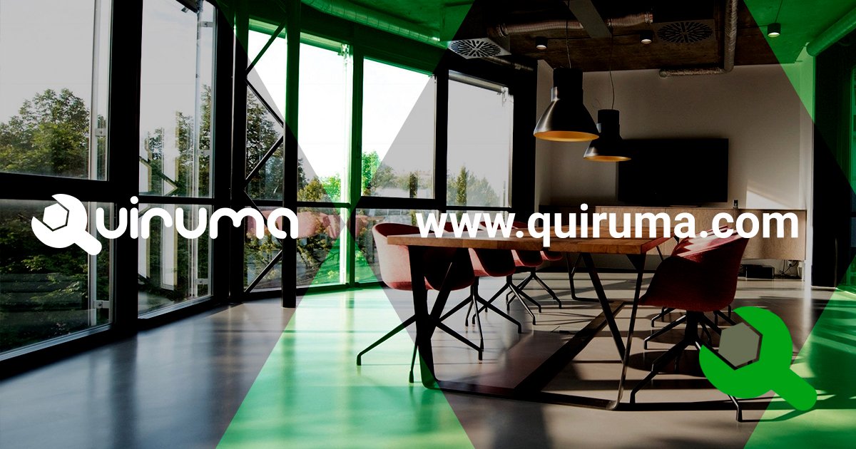 QuirumaFS's tweet photo. No lo sigas dejando pasar. Este año optimiza tus costes con #Quiruma. 🙂 https://t.co/ymvzCuyQKg #FacilityManagement https://t.co/D75QLhtylq