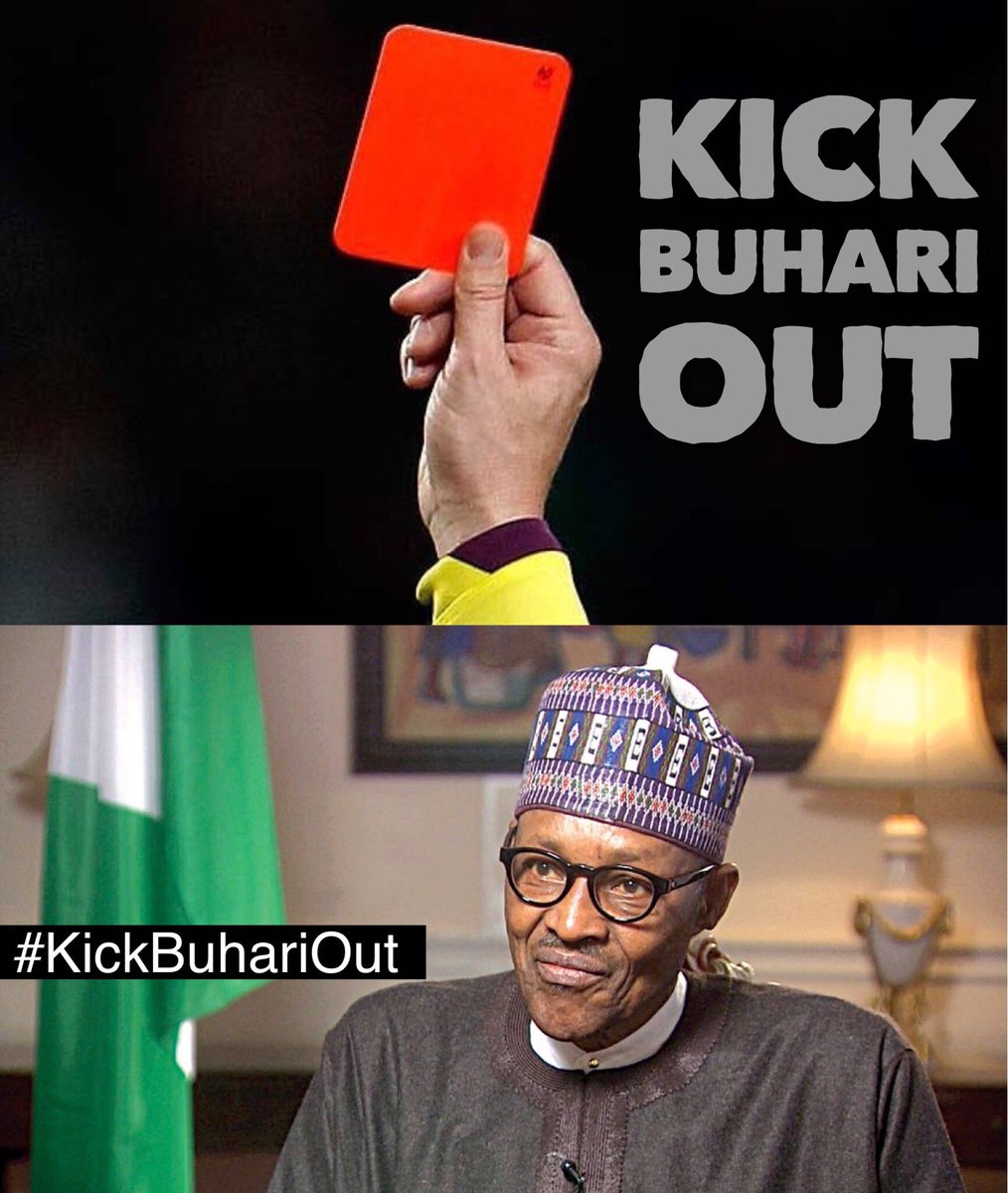 AgorasBlog's tweet image. APC GOVERNMENT IS A TERRIBLE NIGHTMARE AND A COLOSSAL DISASTER. Don’t re-elect President Muhammadu Buhari who failed to deliver his 2015 election promise and failed to rescue Nigeria. Kick Buhari Out. #KickBuhariOut #ZeroIntegrity #ZeroPerformance  #CorruptPresident