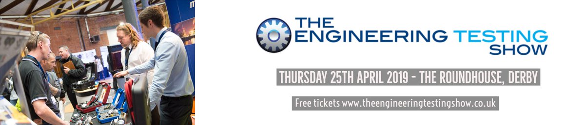 The Engineering Testing Show will run alongside <a href="/thermengshow/">The Thermal Eng Show</a> at The Roundhouse, Derby on 25th April 2019 - tickets are free and available to register via this link - eventbrite.co.uk/e/the-engineer…