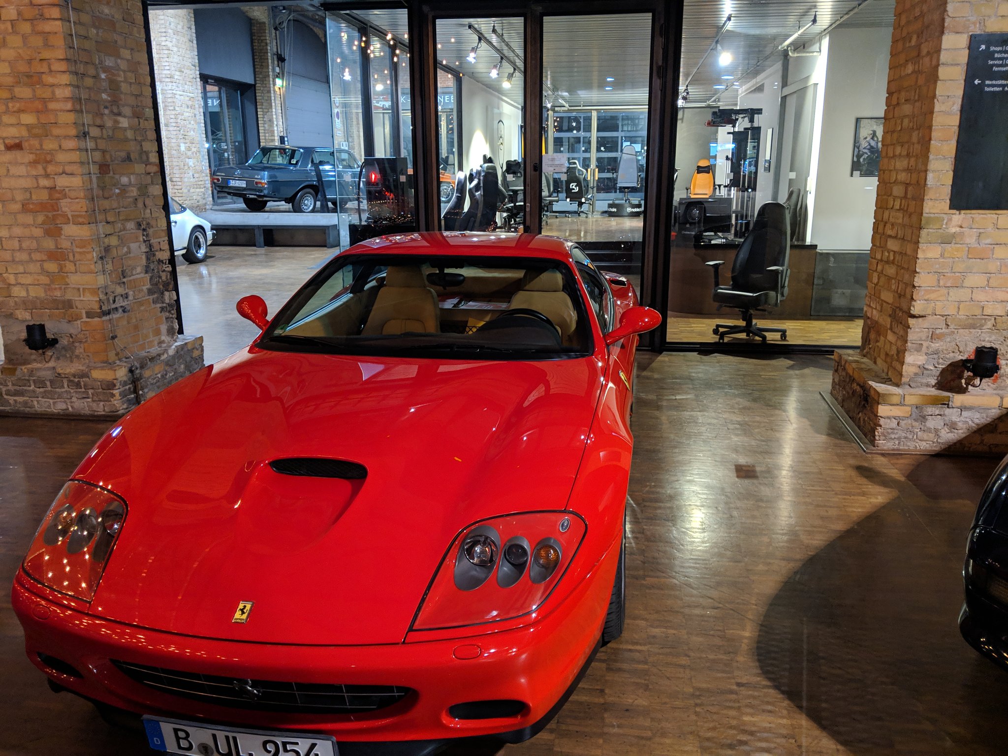 noblechairs on Twitter "This Ferrari decided to stay in front of our