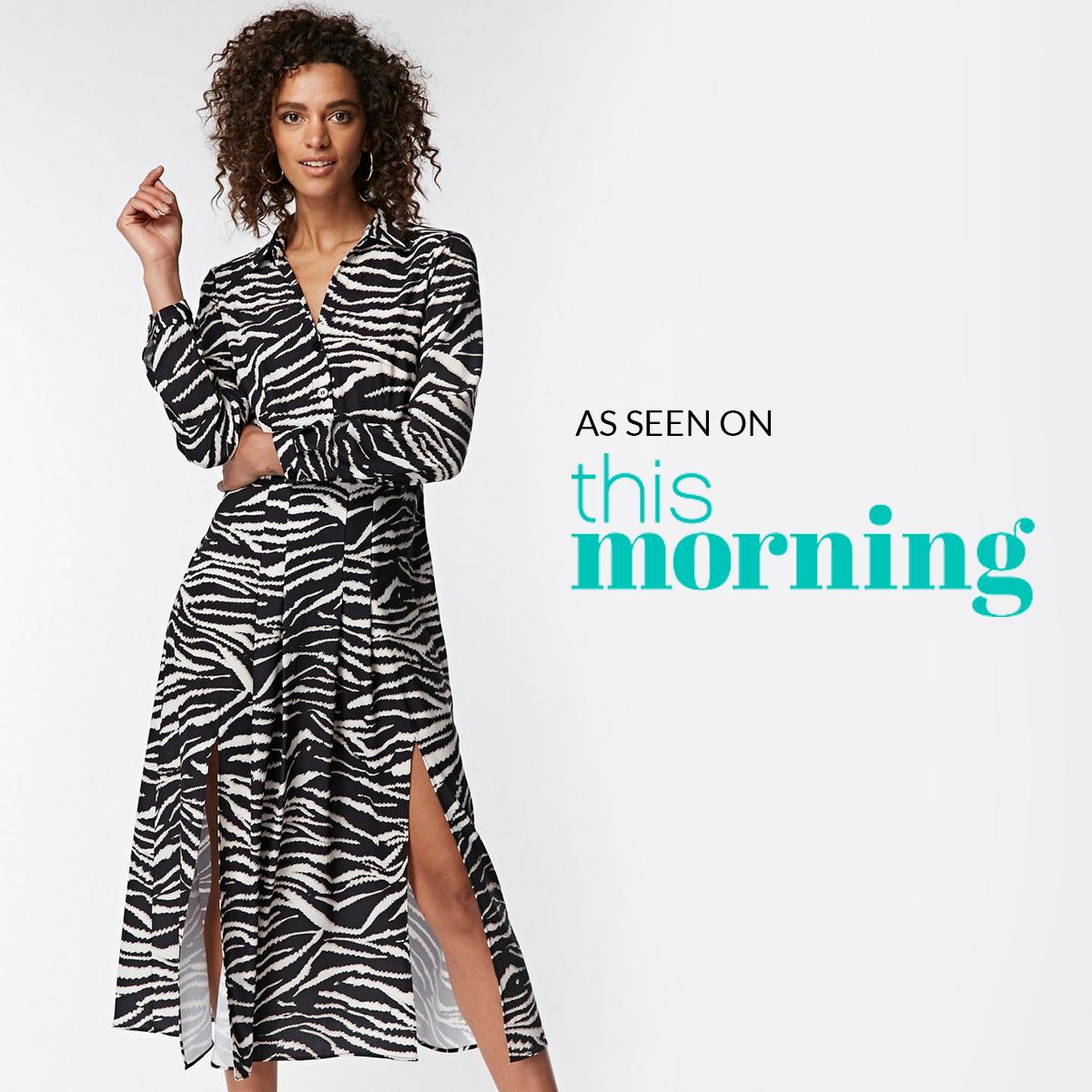 wallis zebra print dress