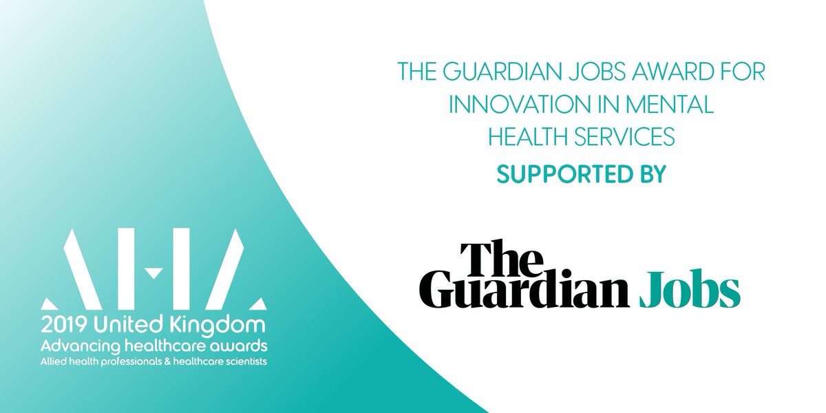 AHPs have 6 days left to enter: @GuardianJobs Award for innovation in mental health @sajajohnson @GdnHealthcare @WeAHPs  @HindleLinda @AHPs4PH @theRCOT @thecsp @musictherapyuk @baat_org @badthopen @ELFTArts @ElizabethAylet1 @DamianHebron @ValHuet1 @ArtTherapyOrg