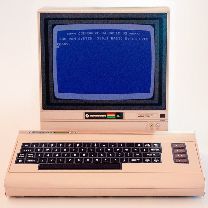 Commodore 64, çocukluğumun müzik kasetleriyle çalışan bilgisayarı, ilk kez 37 yıl önce bu hafta tanıtılmış. 

It’s been 37 years since the debut of Commodore 64 at the 7-10 January 1982 Consumer Electronics Show.