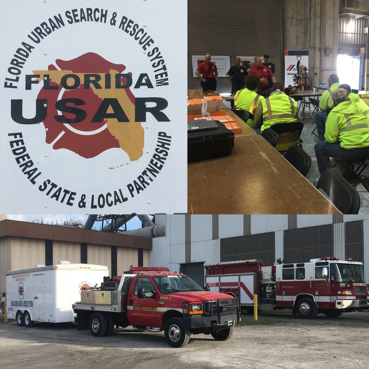 Safety Week Day 2 at CEMEX Brooksville Cement Plant. Confined Space Rescue Training with Hernando County Fire Rescue <a href="/CEMEX_USA/">Cemex US</a>