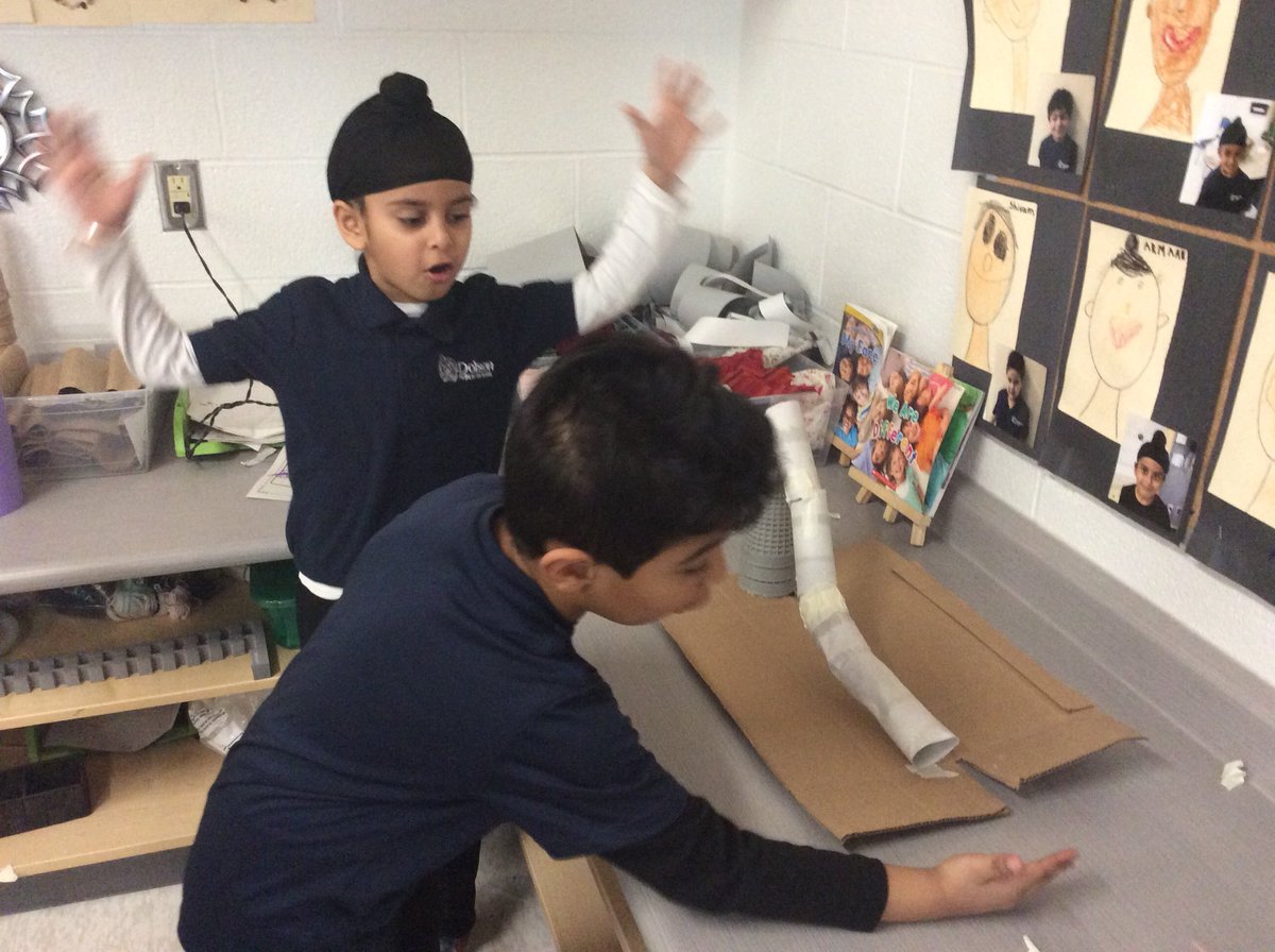 DolsonK4's tweet photo. Today we are making another marble run with recycled materials. https://t.co/uLy2SetWgL