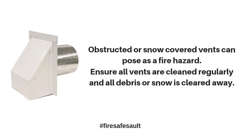 When clearing snow after the storm... Remember to clear snow away from all vents and windows. @CitySSM https://t.co/ZtpDiPmULm