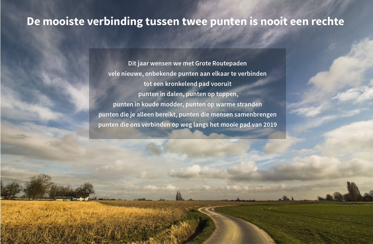 Grote Routepaden (@groteroutepaden) on Twitter photo Vul 2019 met mooie wandel- en fietstochten. Laat je inspireren door onze nieuwsbrief. ymlp.com/zeqEoQ Vul 2019 met mooie wandel- en fietstochten. Laat je inspireren door onze nieuwsbrief. ymlp.com/zeqEoQ